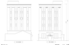 壽ビル立面図